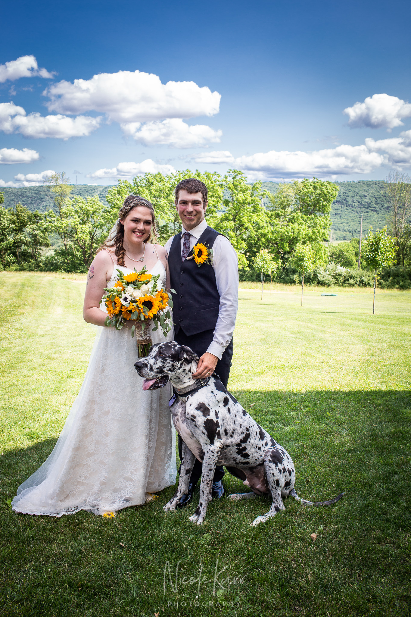 Mountain View Barn Rentals Orangeville, PA Wedding Photographer